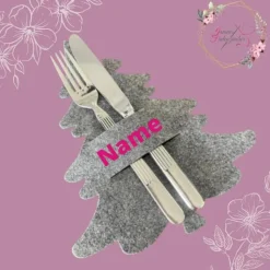 Bestecktasche Filz - Filzbaum