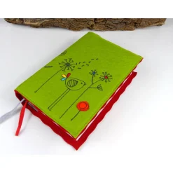 bestickte Gotteslobhülle, Bibelhülle, Filz, mit Namen, Geschenke zur Kommunion, Konfirmationsgeschenke