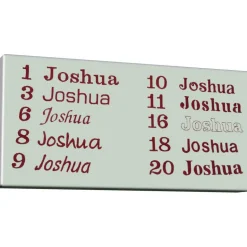 Bestickte Windel mit Name