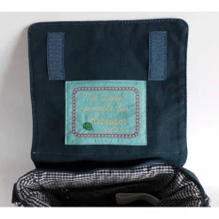 Bestickter personalisierter Kinderrucksack Kindergartenrucksack Kindertasche Kita VW Bulli mit Reflektorstreifen Namen