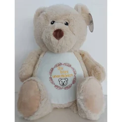 bestickter Teddy * Du bist unentBärlich Plüschteddy *