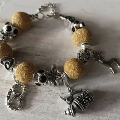 Bettelarmband, Armband, opulent, auffallend, Eyecatcher, Wiesn