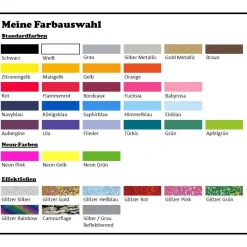 Bügelbild - Zahlen zum Aufbügeln - Adventskalender aus Stoff basteln - viele mögliche Farben