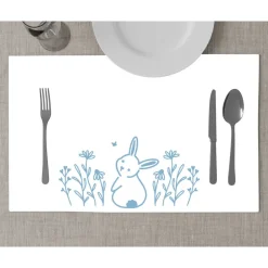 Bügelbild für Ostern - mit Häschen / Osterhase / Bügelbilder Hase Ostermotiv/ Frühling / Hase