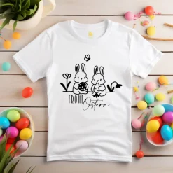 Bügelbild für Ostern - mit Osterhase und Ostereiern // DIY Osterdeko & Geschenke