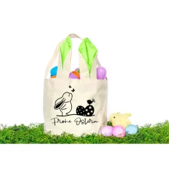 Bügelbild für Ostern - mit Osterhase und Ostereiern // DIY Osterdeko & Geschenke selbst gestalten