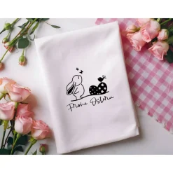 Bügelbild für Ostern - mit Osterhase und Ostereiern // DIY Osterdeko & Geschenke selbst gestalten