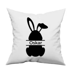 Bügelbild für Ostern mit Namen und Häschen / Osterhase / Bügelbilder Hase Ostermotiv/ Osterei/ Frühling -