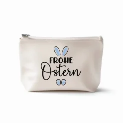 Bügelbild Frohe Ostern - mit Häschen / Osterhase / Bügelbilder Hase Ostermotiv/ Osterei/ Frühling -