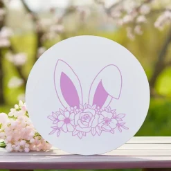 Bügelbild Ostern - süßes Bügelbild Hasenohren // DIY Osterdeko & kreative Oster Geschenke