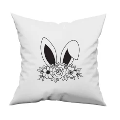 Bügelbild Ostern - süßes Bügelbild Hasenohren // DIY Osterdeko & kreative Oster Geschenke