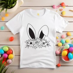 Bügelbild Ostern - süßes Bügelbild Hasenohren // DIY Osterdeko & kreative Oster Geschenke