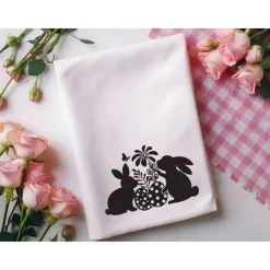 Bügelbild Ostern - süßes Bügelbild Osterhase // DIY Osterdeko & kreative Oster Geschenke