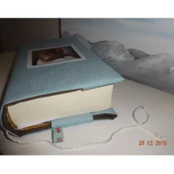 Bibelhülle Buchhülle Kommunion Jesus mit Kind 'ICH bin bei Dir...'