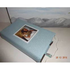 Bibelhülle Buchhülle Kommunion Jesus mit Kind 'ICH bin bei Dir...'