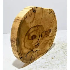 Biete hier eine Baumscheibe, Holzscheibe, gestockt,Birke