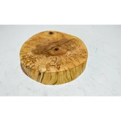 Biete hier eine Baumscheibe, Holzscheibe, gestockt,Birke