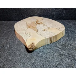 Biete hier eine Baumscheibe, Holzscheibe gestockte Birke an