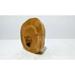 Biete hier eine Baumscheibe, Holzscheibe, gestockt, Kirsche, mit Stellfläche an