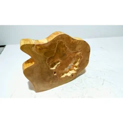 Biete hier eine Baumscheibe, Holzscheibe, gestockt,Birkep