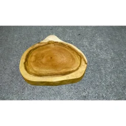 Biete hier eine Baumscheibe, Holzscheibe gestockte Traubenkirsche an