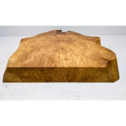 Biete hier eine große halbe Baumscheibe, Holzscheibe gestockte Birne an