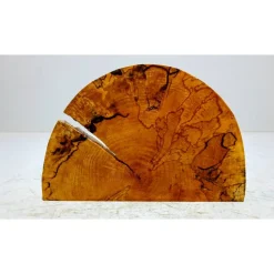 Biete hier eine halbe Baumscheibe, Holzscheibe, gestockte Erle an