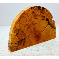 Biete hier eine halbe Baumscheibe, Holzscheibe, gestockte Erle an