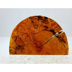 Biete hier eine halbe Baumscheibe, Holzscheibe, gestockte Erle an