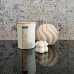 BIG Swirl Candle I Spiralkerze I Gedrehte Kerze I Sojawachs I Home Decor I Hingucker I Ästhetisch I Minimalistisch