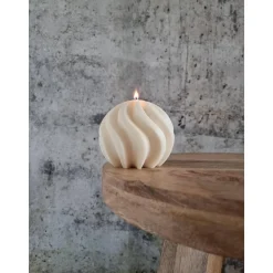 BIG Swirl Candle I Spiralkerze I Gedrehte Kerze I Sojawachs I Home Decor I Hingucker I Ästhetisch I Minimalistisch