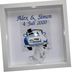 Bilderrahmen Hochzeit Geldgeschenk zur Hochzeit Hochzeitsbilderrahmen