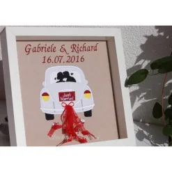 Bilderrahmen Hochzeit Geldgeschenk zur Hochzeit Hochzeitsbilderrahmen