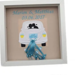 Bilderrahmen Hochzeit Geldgeschenk zur Hochzeit Hochzeitsbilderrahmen