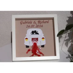 Bilderrahmen Hochzeit Geldgeschenk zur Hochzeit Hochzeitsbilderrahmen