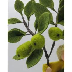 Birnen Mädchen  - Blumenkind - Jahreszeitentisch - Waldorf Art - Herbst Dekoration - Art.Nr. HE9