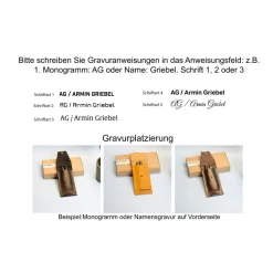 Bleistifthalter aus Leder mit Gravur. Personalisiertes Stiftetui aus Leder. Leder Stifthülle. Monogram Stifteetui. Größe