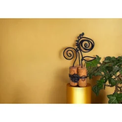 Blütenzauber bei Nacht - Weinkorken Upcycling