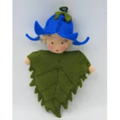 Blätterkind Glockenblume - Jahreszeitentisch - Waldorf Art - Art.Nr.SO21