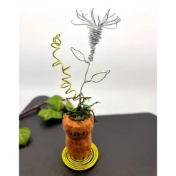 Blumenwiese Weinkorken Sektkorken Upcycling Farbauswahl