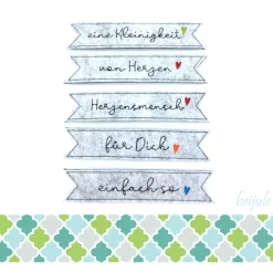 Box für Gutschein oder Geld zur Geburt, Farben individualisierbar