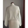 Braut Bolero, Jacke, Stola, Hochzeit, Bolero in Creme !gestrickt!UNIKAT!