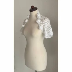 Braut Bolero, Jacke, Stola, Hochzeit, Bolero in weiss!gehäkelt!