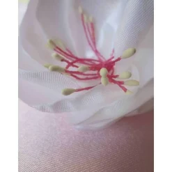 Braut Haarklammer Brosche mit Perle weiß "Lara" festlich romantisch elegant Boho