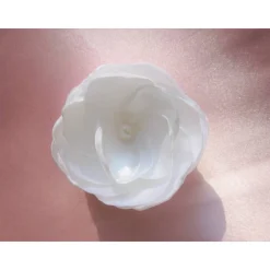 Braut Haarklammer Haarschmuck mit Perle weiß 