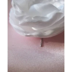 Braut Haarklammer Haarschmuck mit Perle weiß 