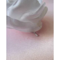 Braut Haarklammer Haarschmuck mit Perle weiß 