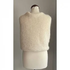 Braut Stola HOCHZEIT,Creme!BOLERO,Brautkleid,Braut Shal!Alpaka, Seide!