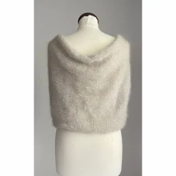 Braut Stola HOCHZEIT,Milchcafe!BOLERO, Braut Stola!Alpaka, Seide!