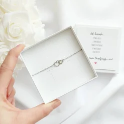 Brautjungfer fragen, Brautjungfern Armband, Willst du meine Brautjungfer sein? Geschenk mit Karte und Geschenkbox